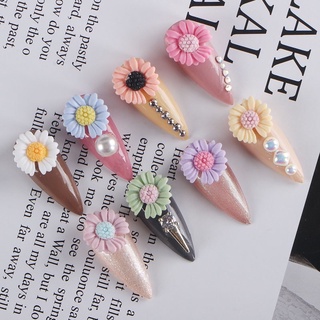 Charm hoa cúc bán lẻ từ 2c phụ kiện trang trí nail/móng tay