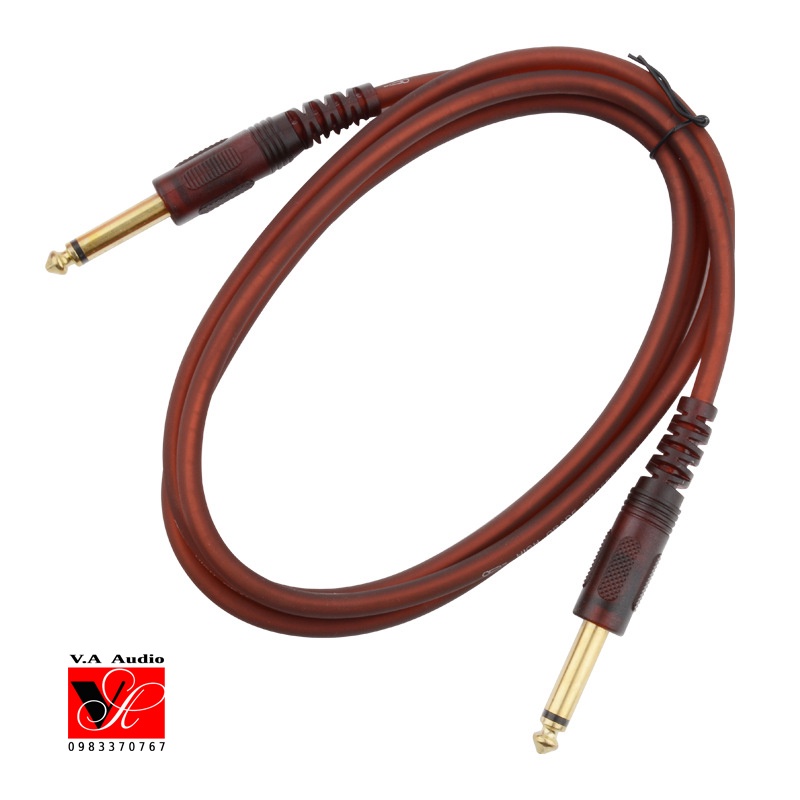 Dây 6 ly tín hiệu âm thanh 2 đầu, dài 115cm