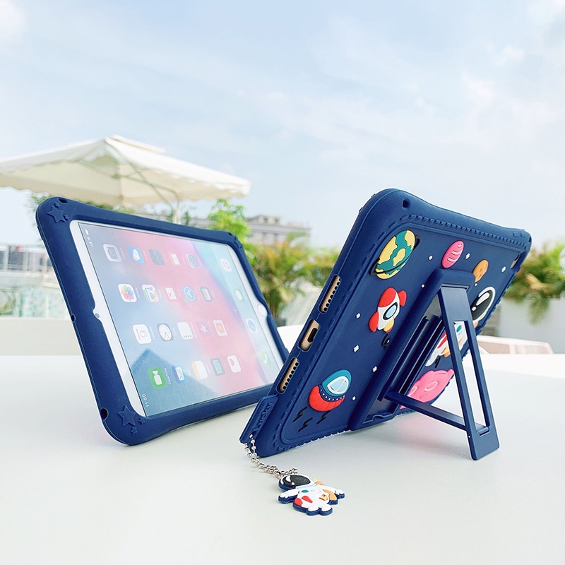 Ốp Máy Tính Bảng Silicon Có Giá Đỡ Hình Trẻ Em Hoạt Hình Cho OPPO Pad 11 OPPO Pad Air 10.36 2022 Vivo Pad 11