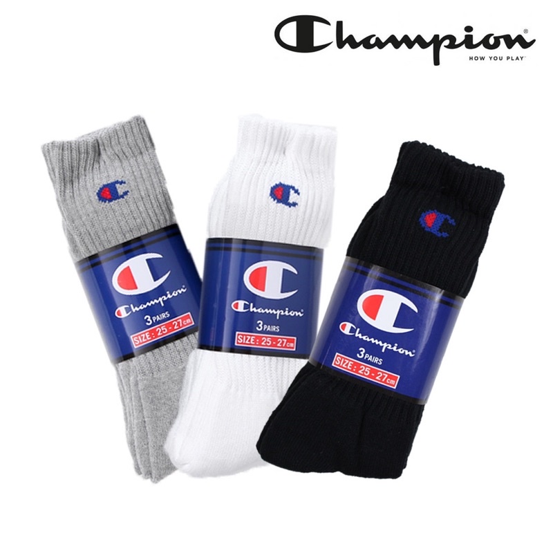 Vớ CHAMPION Cổ Cao, Cổ Lửng