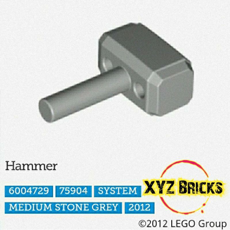 Mô Hình Lắp Ráp Lego 6004729 - Thor Hammer / Mjolnir