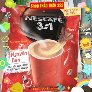 Mẫu Mới - Cà Phê NesCafe 3in1 Việt Đen/ Cà Phê Hoà Tan