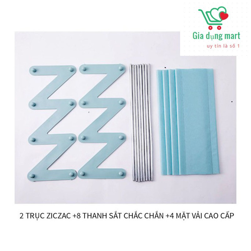 Kệ giày để dép cao cấp 4 tầng chữ Z