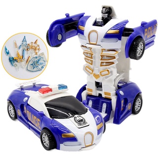 Xe ô tô biến hình rô bốt, Xe Hơi biến hình transformer - đồ chơi biến hình cho bé - July 27