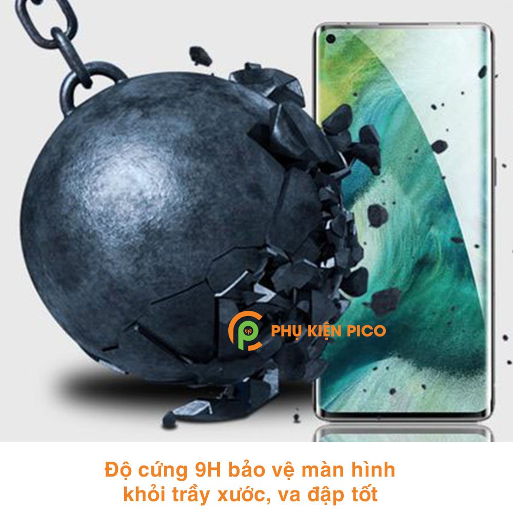 Kính cường lực Oppo Find X2 | Find X2 Pro | Find X3 | Find X3 Pro đèn UV cỡ lớn T-Max - Dán màn hình Oppo Find X2