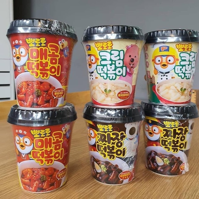SẴN RẺ BÁNH GẠO TOKBOKKI PORORO 4 VỊ | BigBuy360 - bigbuy360.vn