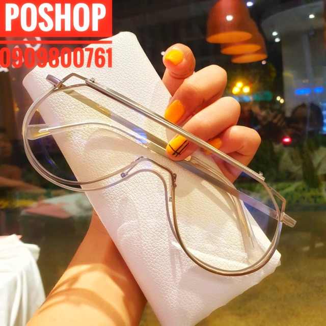 ❌POSHOP❌MẮT KÍNH NAM NỮ AFIX FORM OVERSIDE CAO CẤP HOT TREND