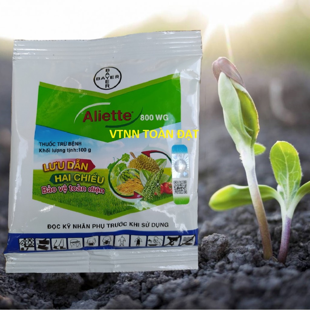 Thuốc Trừ Bệnh Cây Trồng Aliette 800WG (gói 100g)