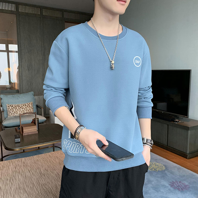 Áo sweater tay dài cổ tròn thời trang dành cho nam