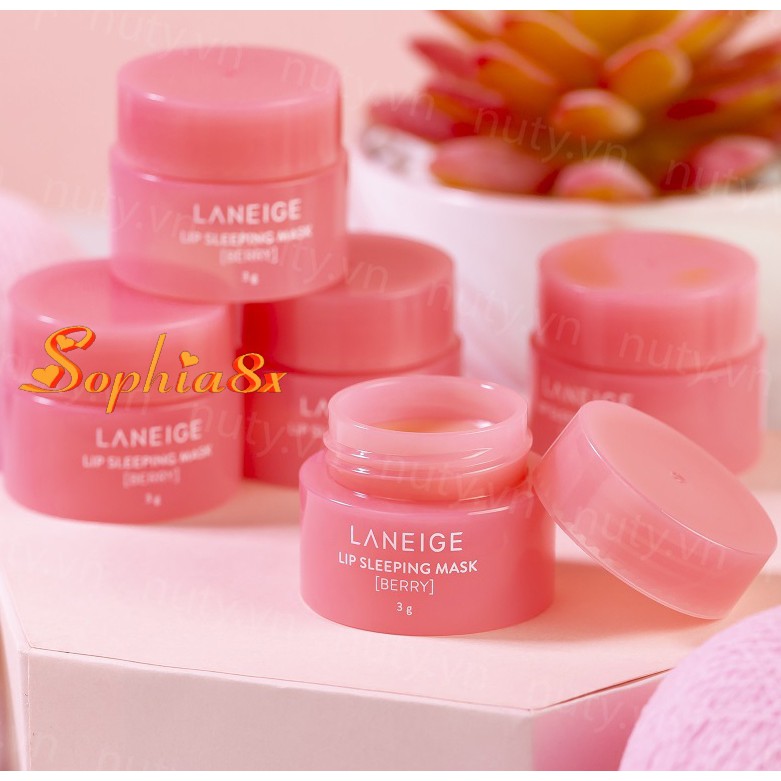 Mặt nạ Ngủ Cho Môi Mini Laneige Lip Sleeping Mask 3g dùng hiệu quả