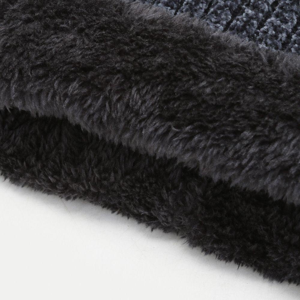 Mũ Beanie Dệt Kim Kẻ Sọc Chất Lượng Cao Cho Nam Nữ