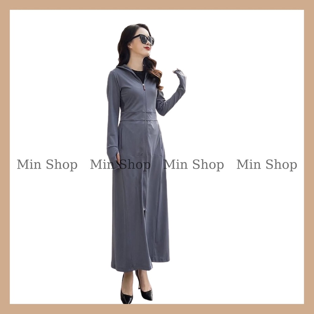 ☬Áo Choàng Chống Nắng Nữ 2 Lớp Dày Dặn | BigBuy360 - bigbuy360.vn