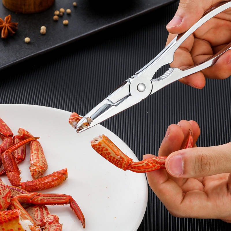 Kẹp Tôm Hùm / Cua Bằng Thép Không Gỉ Tiện Dụng Cho Nhà Bếp