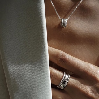 Nhẫn  Elevation Ring Silver  Chính Hãng - Daniel Store Vietnam .