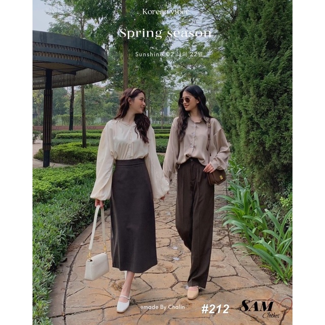 QUẦN SUÔNG LỤA 1 CÚC, QUẦN SUÔNG CÔNG SỞ MS21478