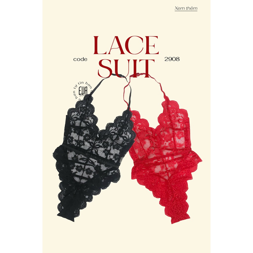 Bodysuit nữ ren mỏng siêu nhẹ 2908 | BigBuy360 - bigbuy360.vn