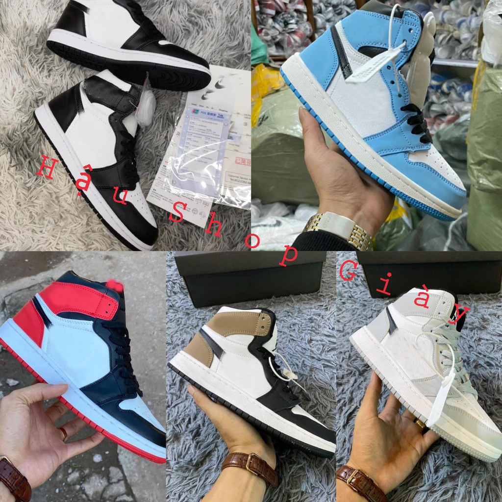 Giày thể thao J1 cổ cao nam nữ các màu hot nhất Full Box Bill đang hot trend