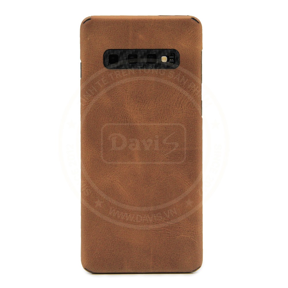 Miếng dán da full viền cho Samsung Galaxy S10| S10 Plus - Thương Hiệu Davis