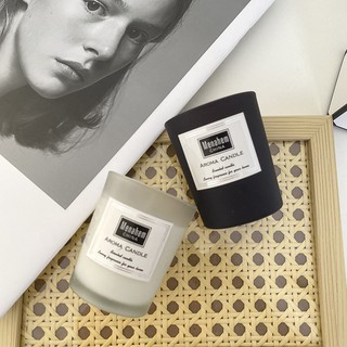 [Hàng chính hãng]Nến thơm thư giãn khử mùi aroma, nến thơm thiên nhiên sáp cọ, hương thơm tinh dầu