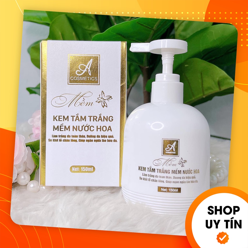 Kem tắm trắng mềm A Cosmetics - Tắm trắng Phương Anh