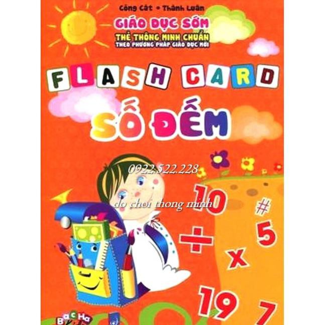 thanh lý 63k-còn 32k - Flash Card Số Đếm