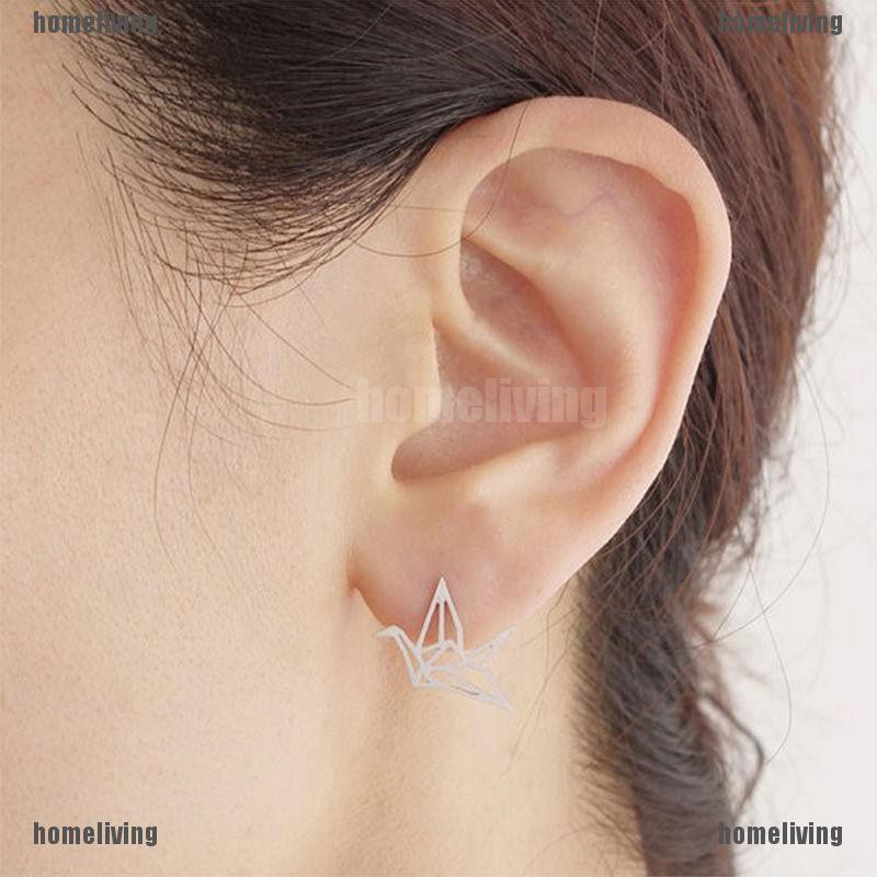 [homeliving] Bông Tai Chim Hạc Rỗng