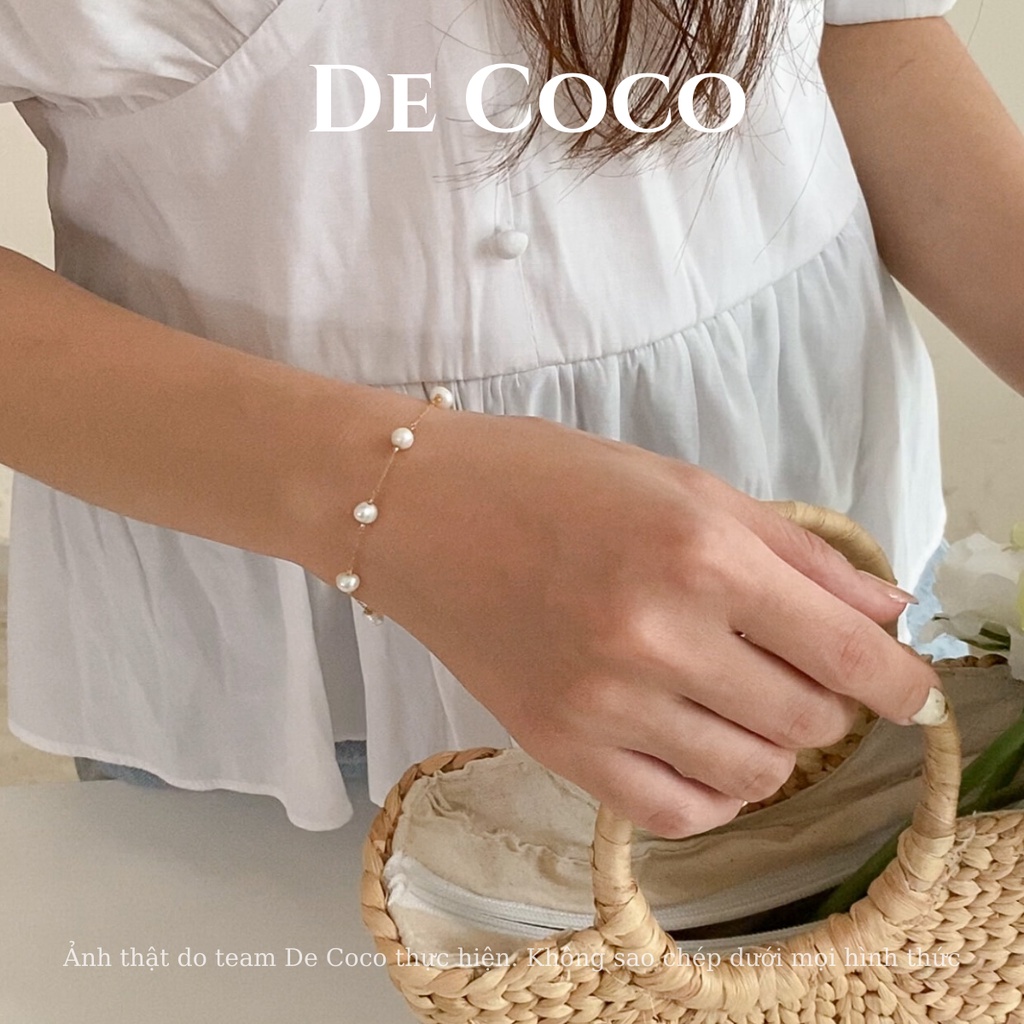 [Mã SKAMCLU8 giảm 10% cho đơn từ 100K] Vòng tay nữ đính hạt trai Perle De Coco | BigBuy360 - bigbuy360.vn