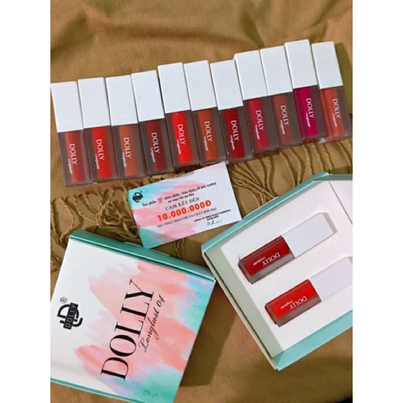 Combo Son hữu cơ không chì Dolly mua 1 tặng 1 [ tùy chọn màu ] | BigBuy360 - bigbuy360.vn