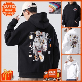 ÁO HOODIE Phi Hành Gia Nỉ Ngoại Cao Cấp (HD3000 - Dày Dặn) (Kuto Shop)