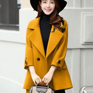 Áo khoác dạ tiểu thư. Hình thật đính kèm.