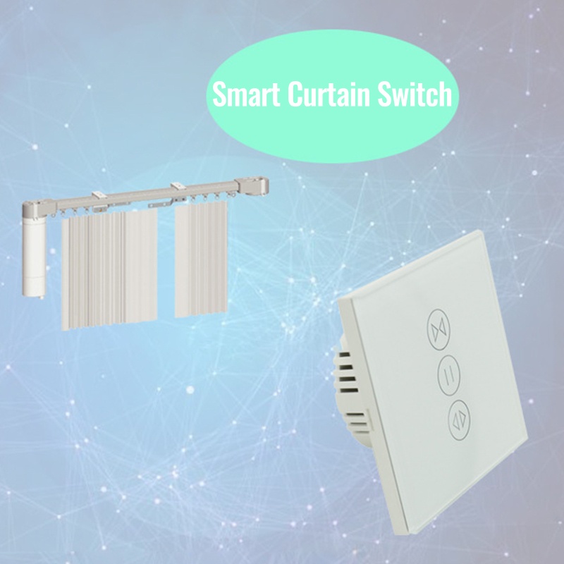 Công Tắc Rèm Cửa Thông Minh RF Kết Nối WiFi