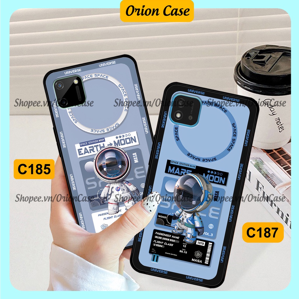 Ốp Realme C20 in hình astronaut pro nasa, moutain cá tính.ốp lưng chống sốc.
