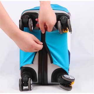 Bọc vali khoá kép cao cấp co giãn 4 chiều