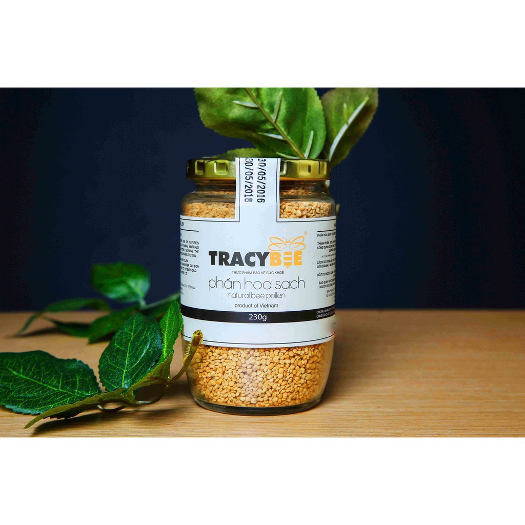 TracyBee-Phấn hoa sạch 230 gram