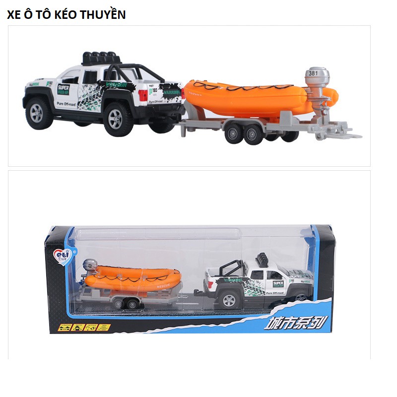 Bộ xe ô tô mini đồ chơi trẻ em tỉ lệ 1:36 có âm thanh và đèn