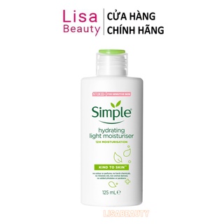 Sữa Dưỡng Da Simple Kind To Skin Hydrating Light Moisturiser 125ml