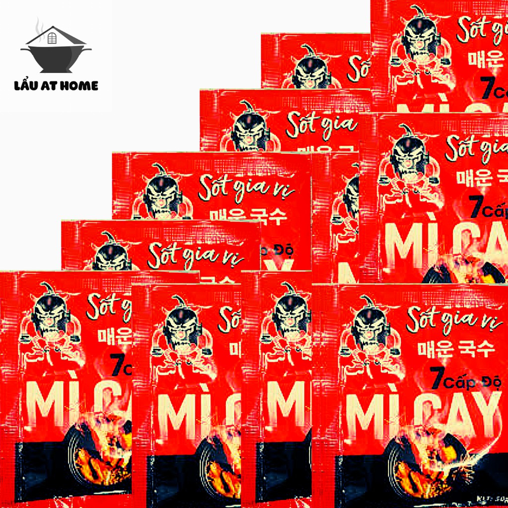 Sốt gia vị mì cay 7 cấp độ