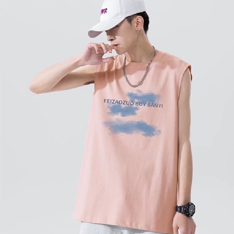 Áo Thun Ba Lỗ Thể Thao Oversize Thời Trang Dành Cho Nam Size M-5XL