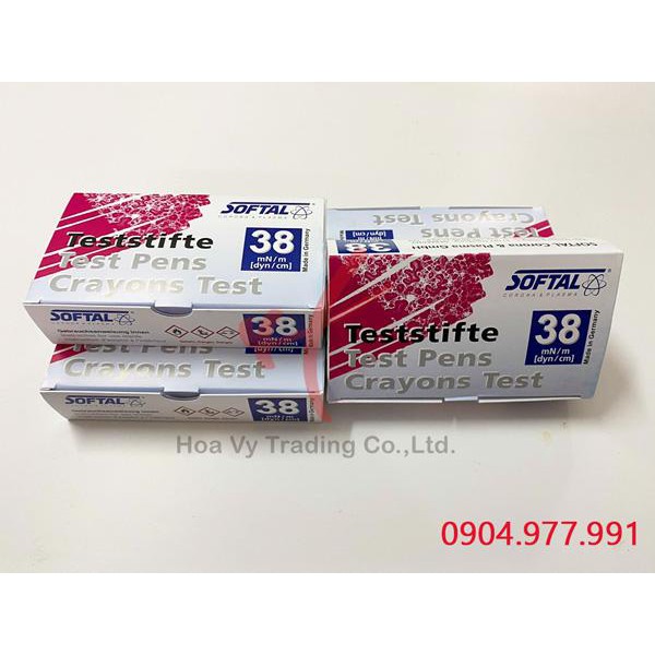 Bút thử sức căng bề mặt màng nhựa SOFTAL 38 DYNE
