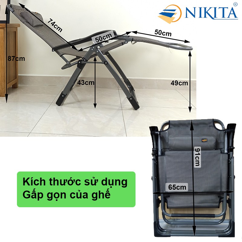 Ghế xếp văn phòng NIKITA 137KD