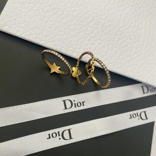 Nhẫn 3 mảnh Dior / rất thời trang