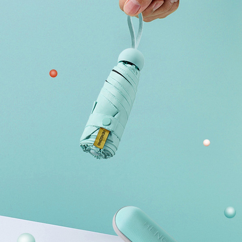 Dù Che Nắng Chống Tia UV / Chống Thấm Nước Siêu Nhẹ 50% 6k Upf50 + Gấp Gọn Tiện Dụng