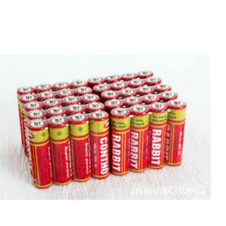 pin con thỏ ( pin đũa size AAA,pin tiểu AA) 4 viên
