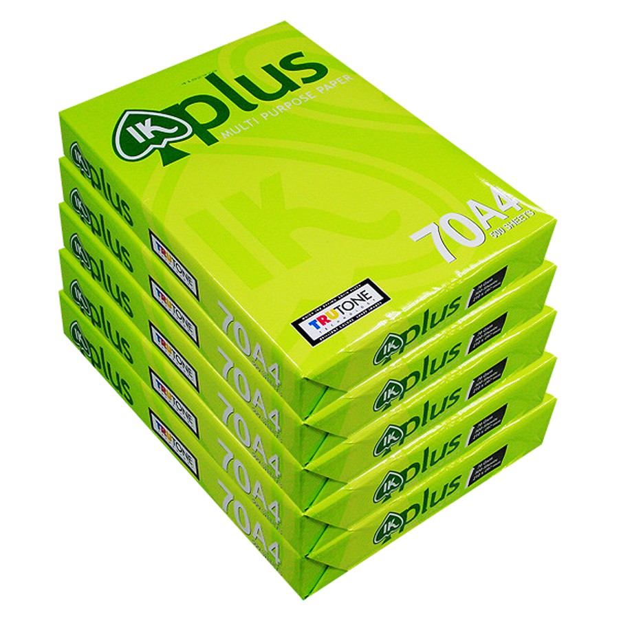 Giấy In Ik Plus A4/A5 Định Lượng 70 gsm, Giấy Photo, Giấy vẽ học sinh chất lượng cao