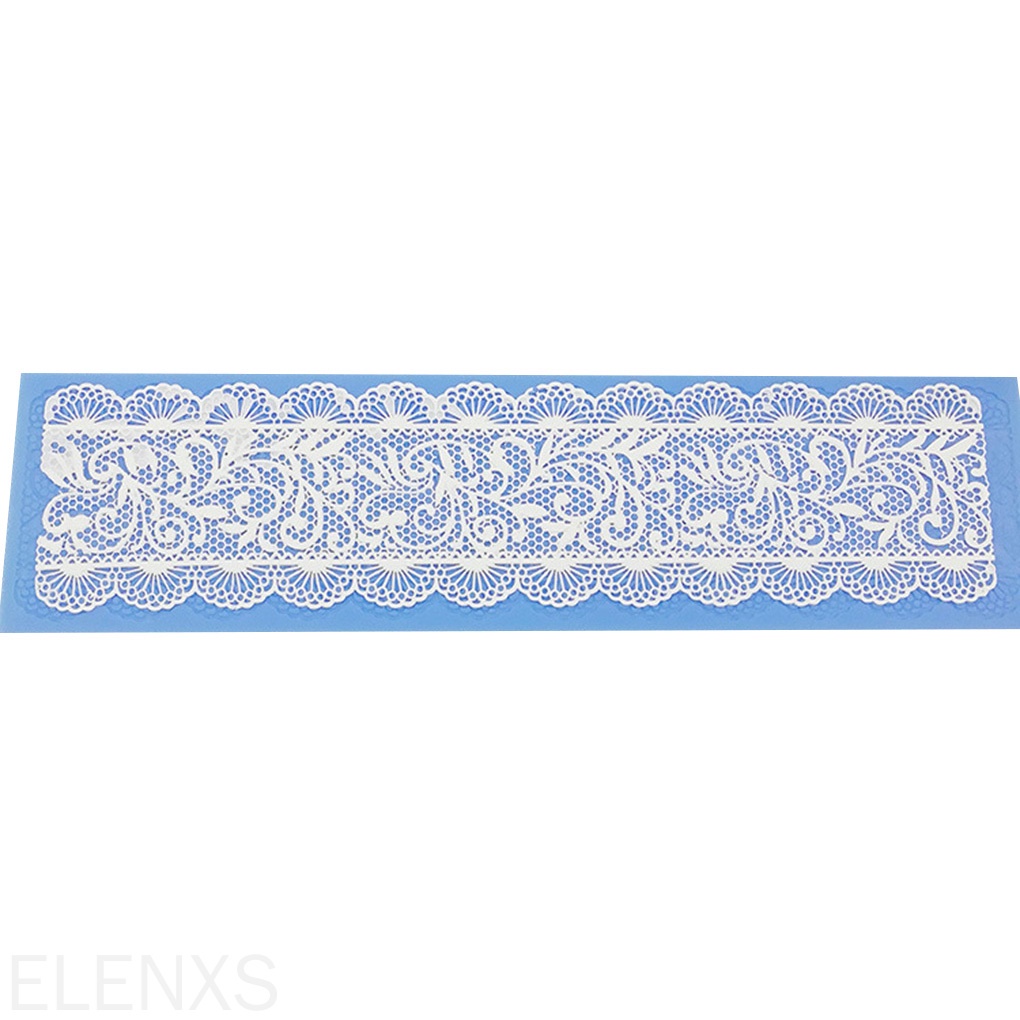 Silicone Khuôn Silicon Làm Kẹo Đường Họa Tiết Ren Hoa Diy