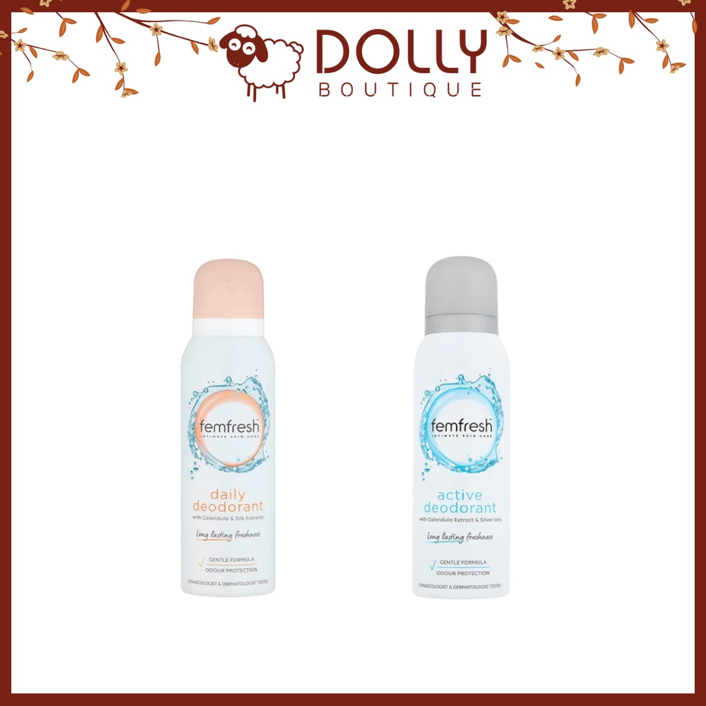 Xịt Thơm Mát Vùng Kín Cao Cấp Femfresh Ultimate Care Deodorant 125ml