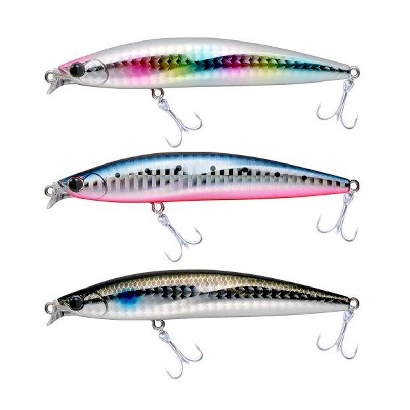 Mồi câu cá biển nổi Minnow 98mm / 13g Mồi câu cá biển nông Mồi câu cá nhân tạo Thức ăn cho cá