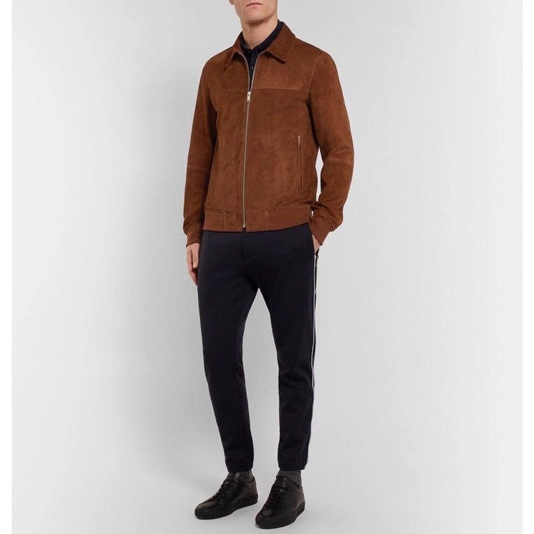 áo khoác nam da lộn nhung mềm cực men vnxk