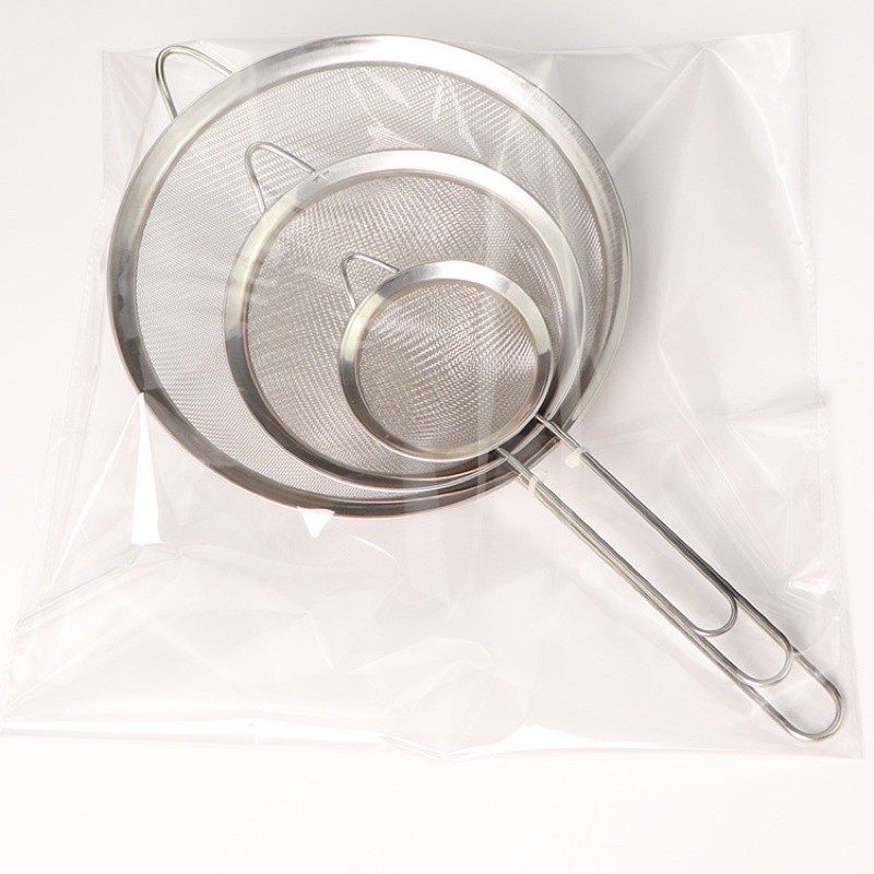 Vợt Rây Bột Inox lọc trà cafe có tay cầm làm bánh vắt chanh inox - Dụng Cụ Lọc Bột Rây Lọc Sifter Lưới Lọc