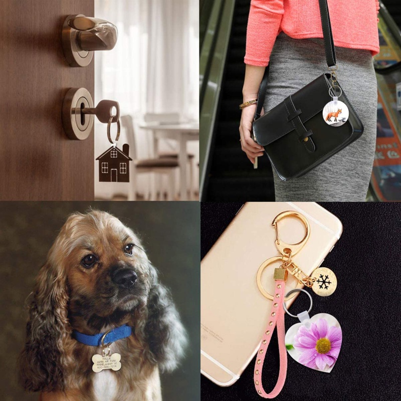 Bộ Móc Khóa Trống Mojito Dùng Làm Đồ Thủ Công DIY